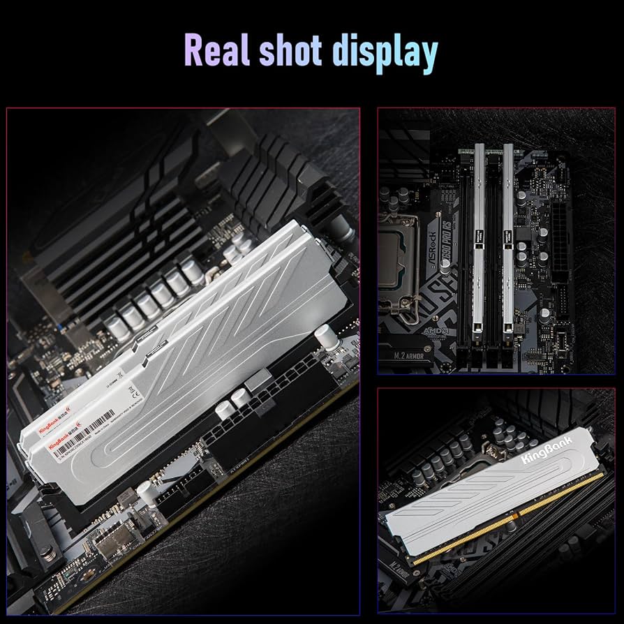 【DDR4】CMK64GXM2E3200C16 KingBank Computer Desktop Memory Ram DDR4 64GB(2x32GB